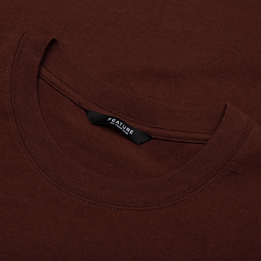 Collegiate Arch Tee Bitter Chocolate