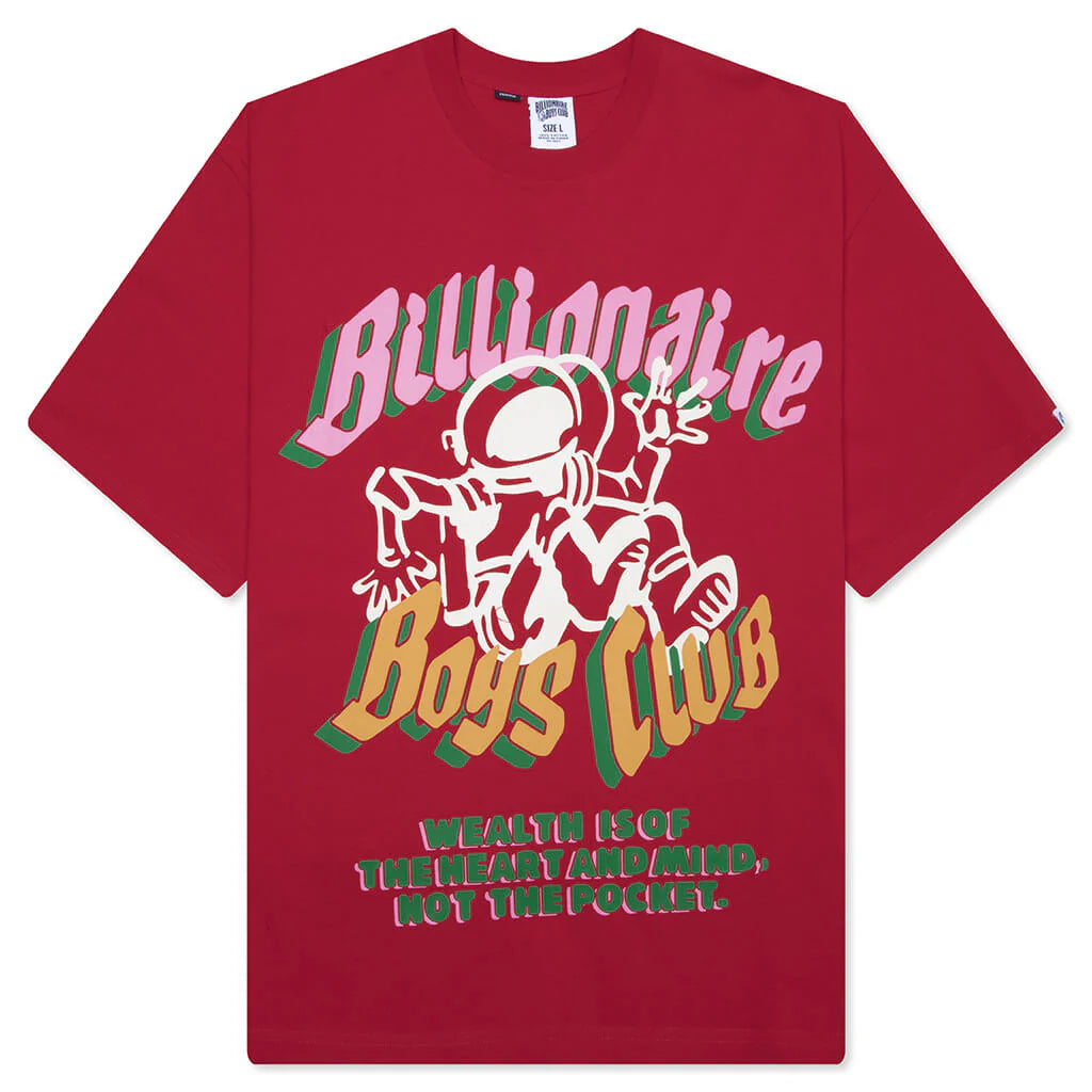 Dancetronaut Cropped Tee Red