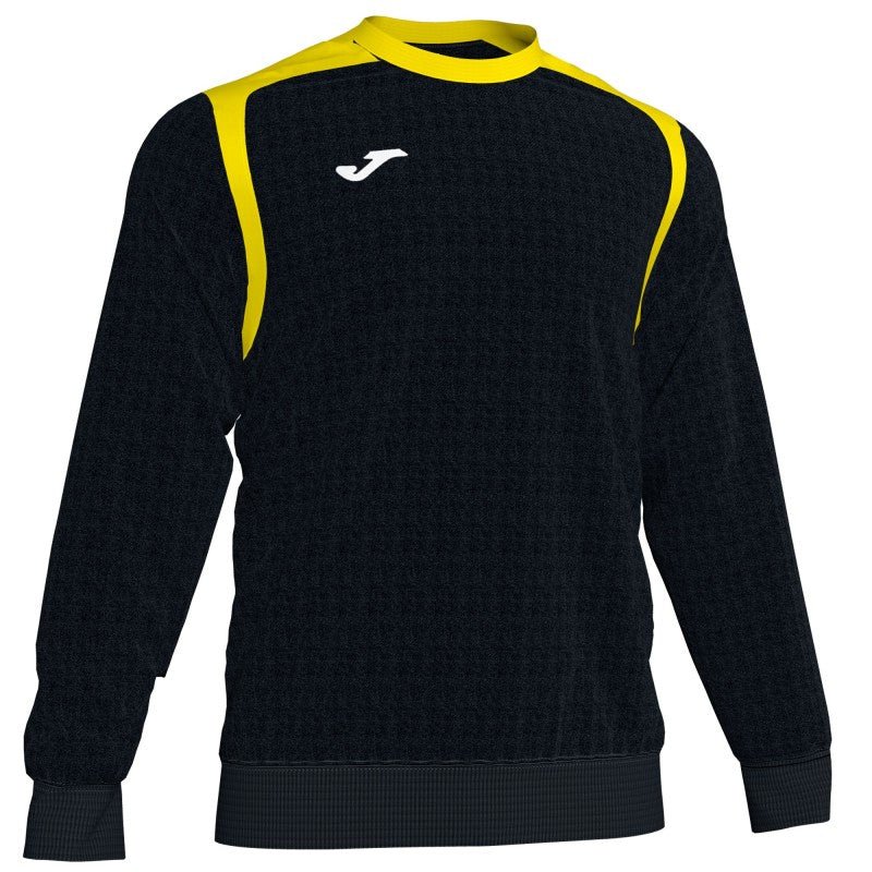 Joma Championship V Sweatshirt Black Yellow