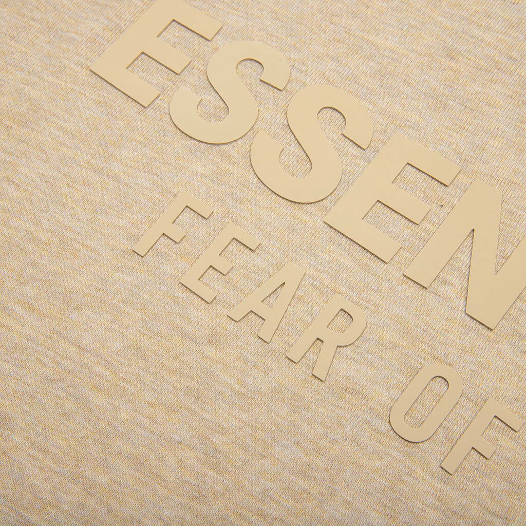 Essentials V Neck Gold Heather
