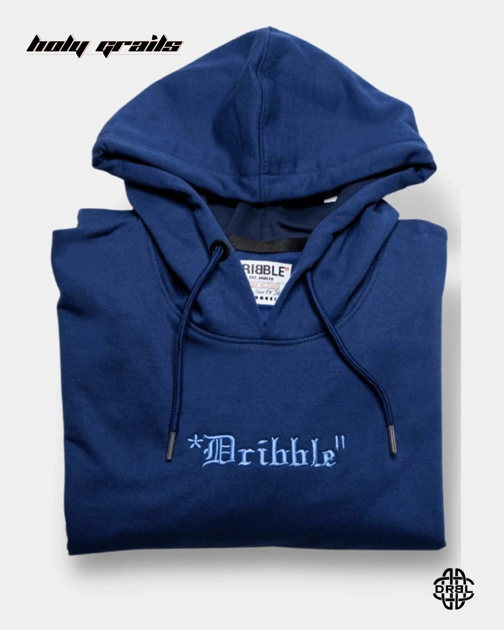 Unbothered Denim Blue Hoodie HG x DRBL