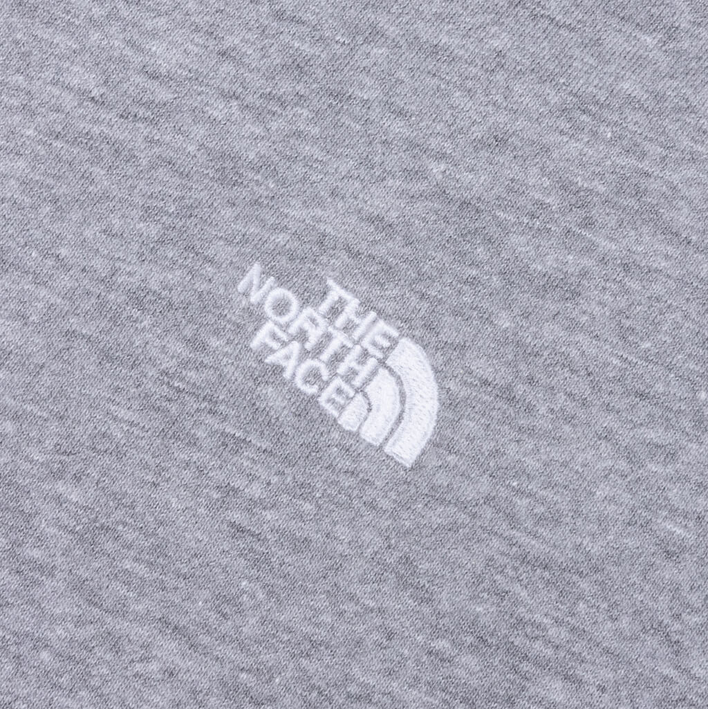 Essential Simple Dome Oversized S S Tee Pale Grey Heather