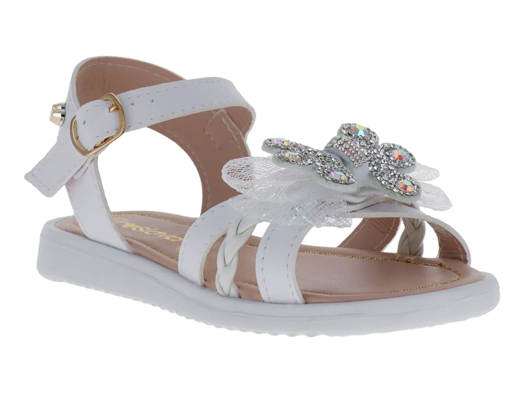 Sandalias Miroslava Blanco para Niña