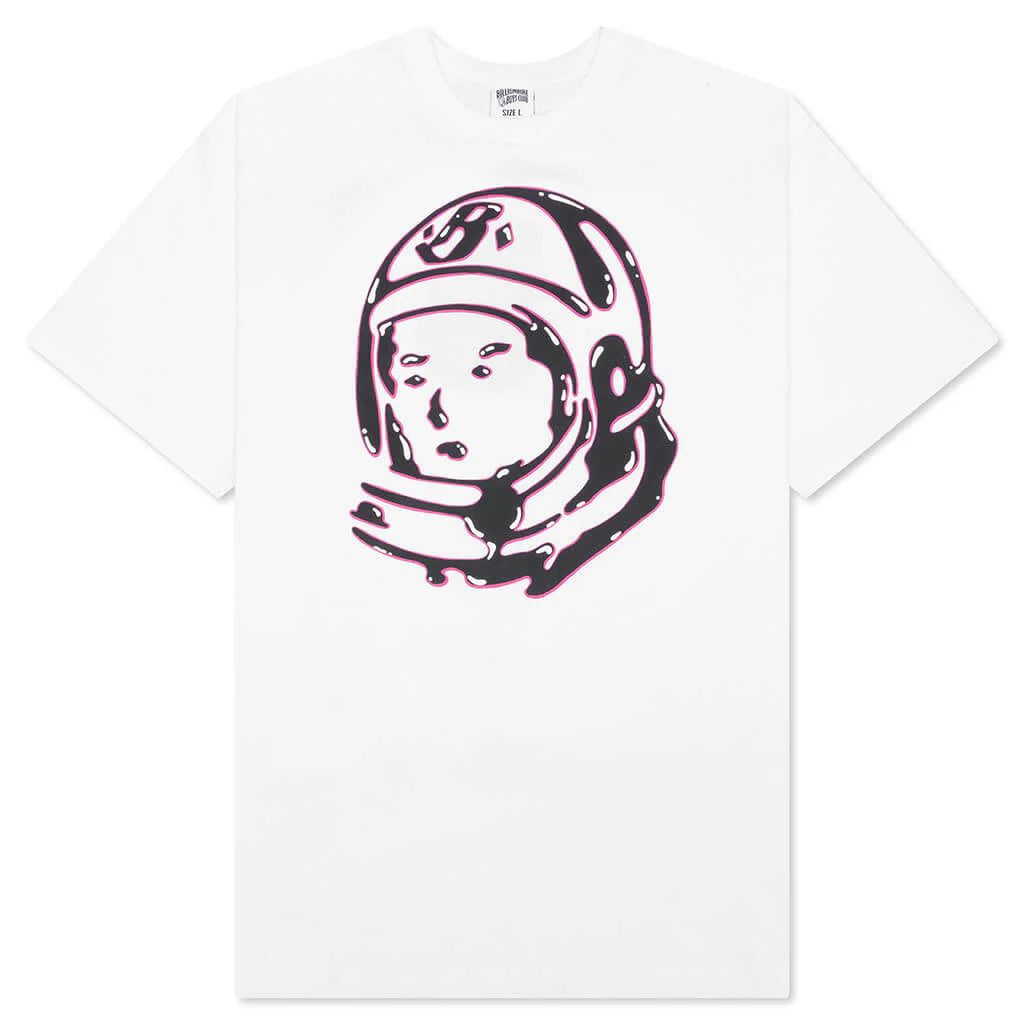 BB Helmet S S Tee White
