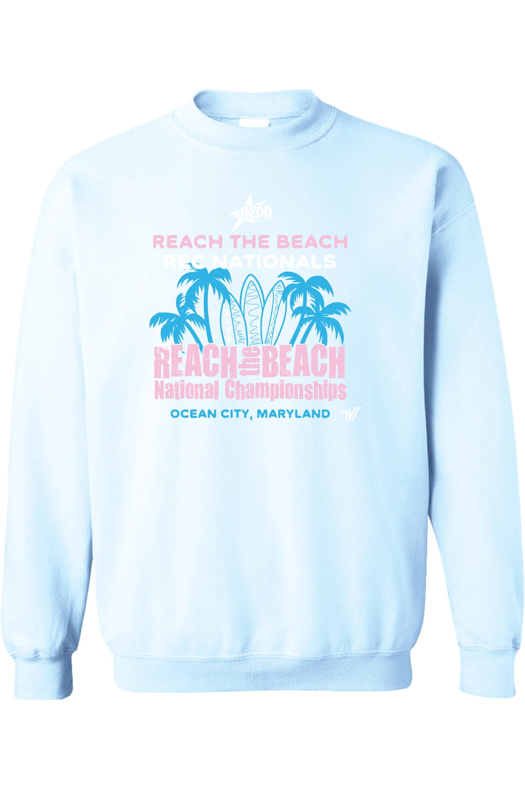 2026 ACDA Reach the Beach Rec Nationals Event Sweat