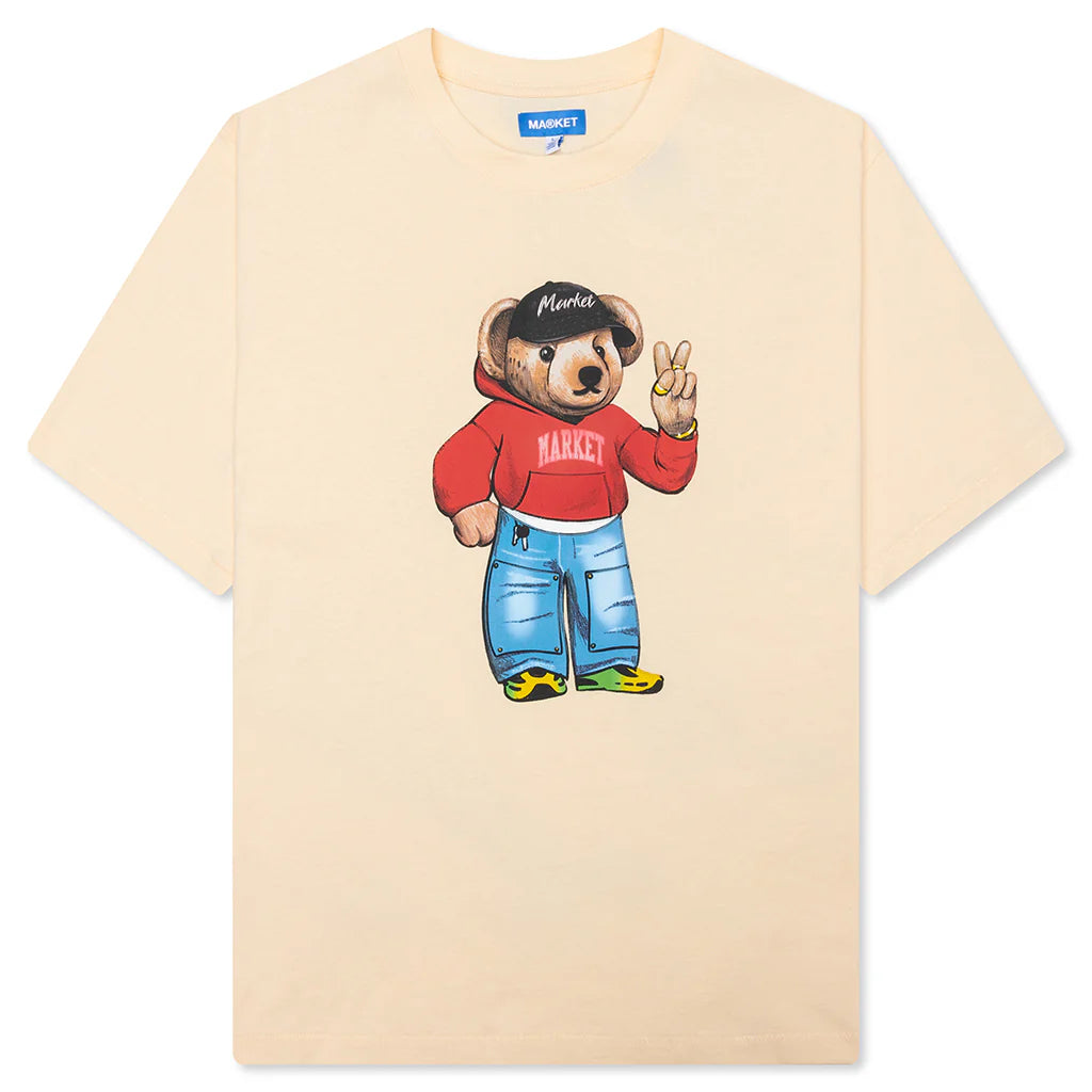 Fit Check Bear T Shirt Butter Cream