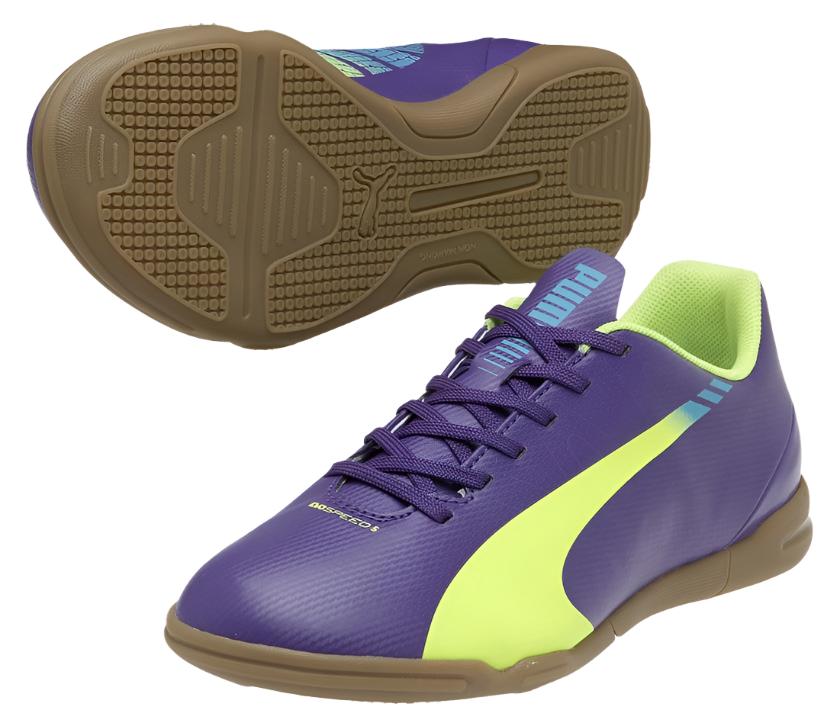 PUMA evoSPEED 53 IT JR Purple Yellow