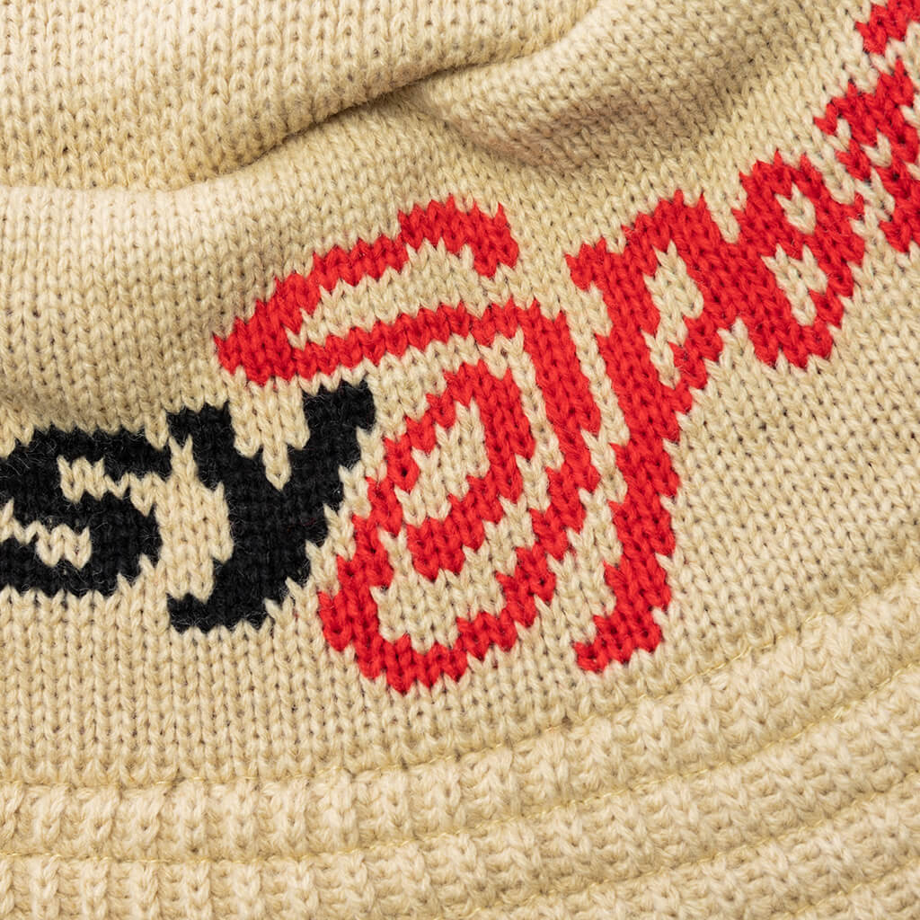 Bucket Stussy Sport Knit Khaki