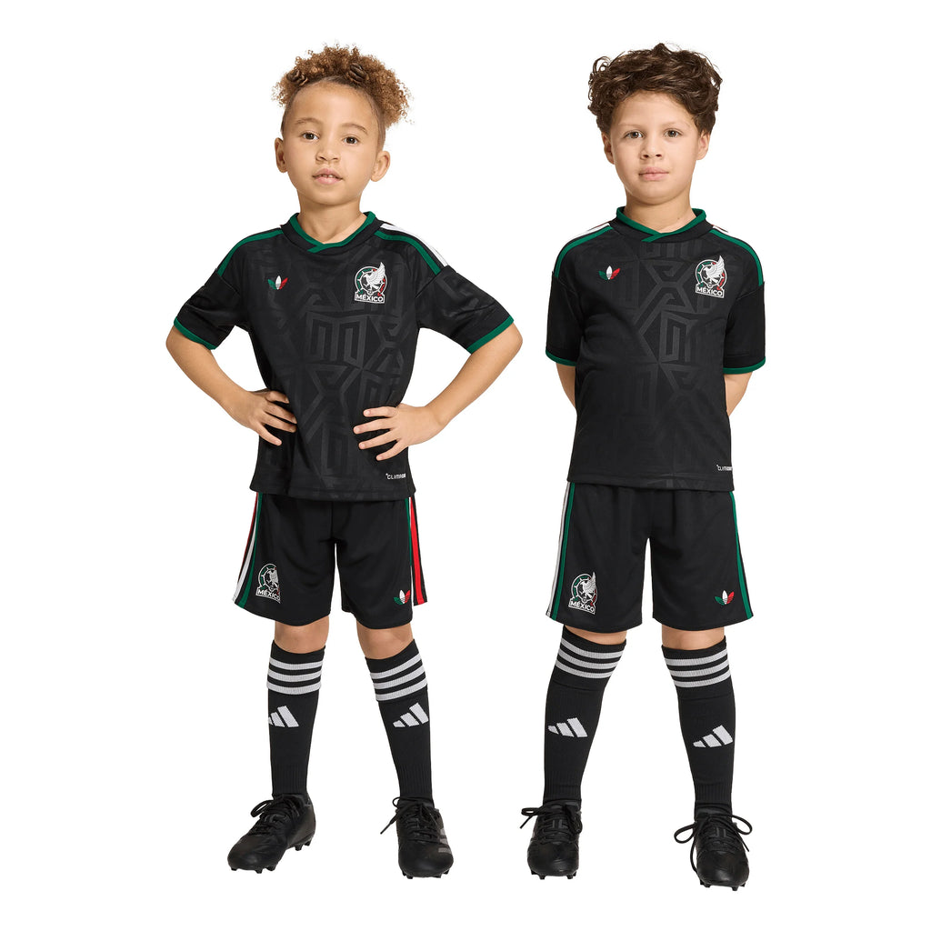 adidas Mexico Third Mini Kids Set 2026 Black