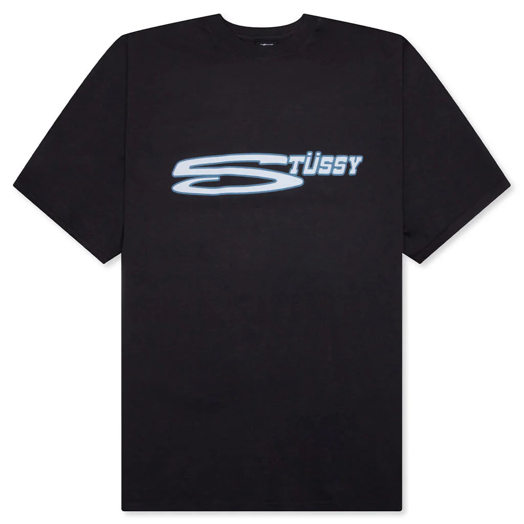 Stretch Pigment Dyed Tee Faded Black