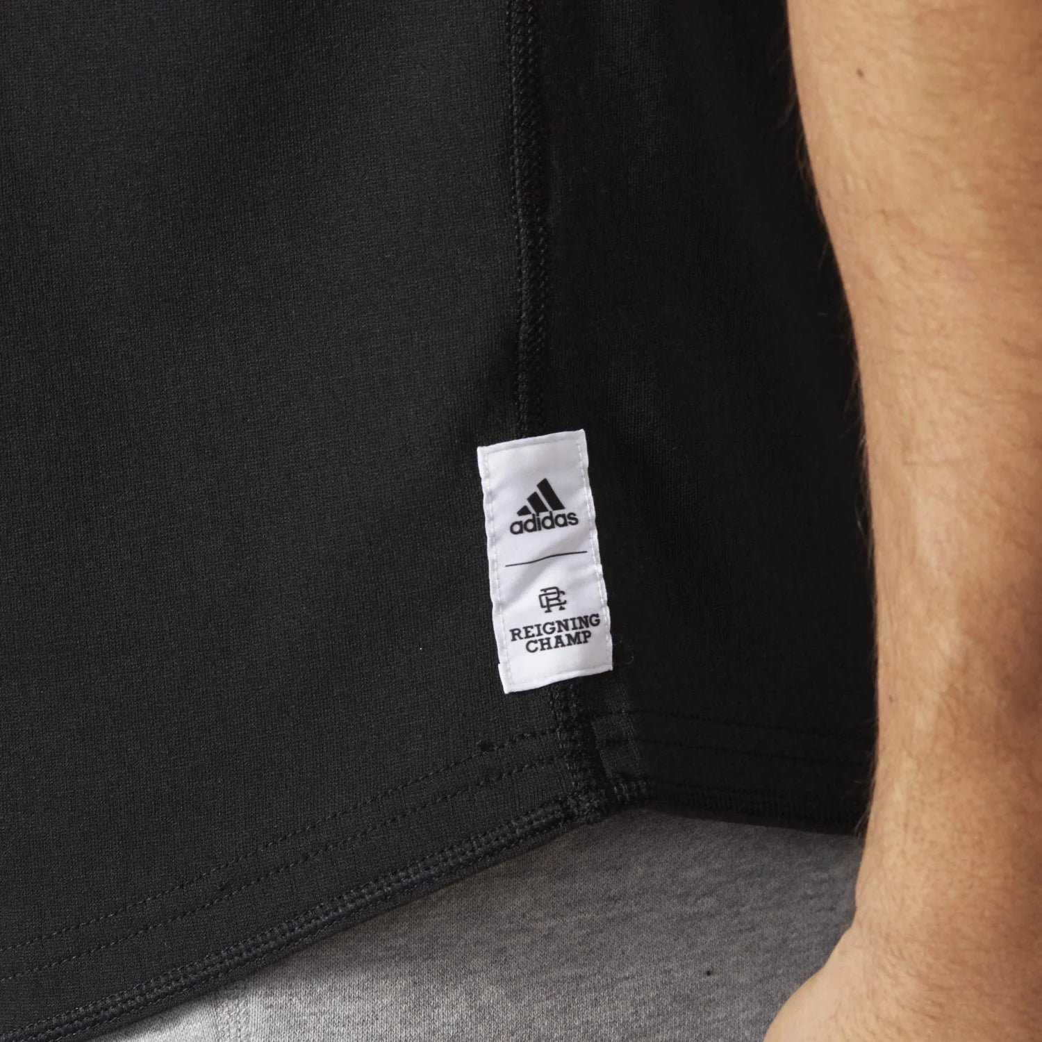 Reigning Champ X adidas Jersey Tee Mens Black