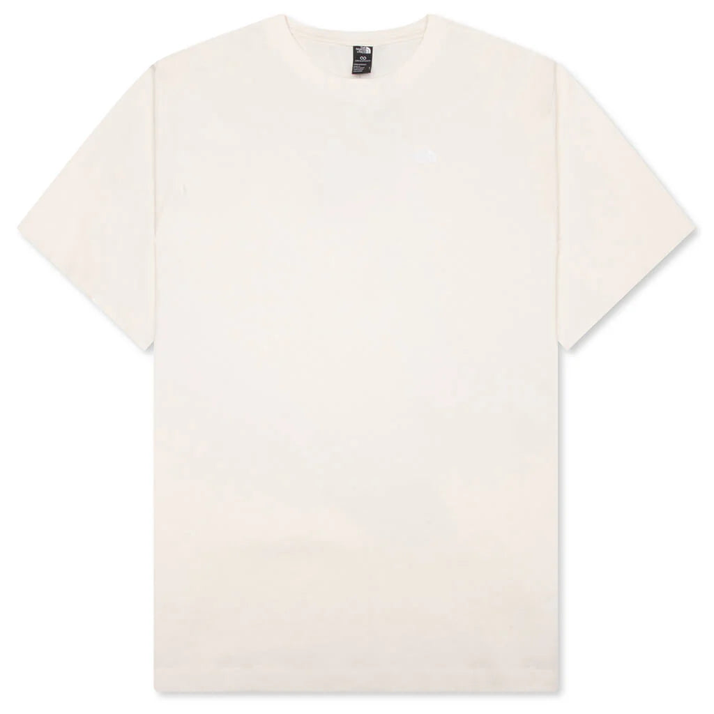 Essential Simple Dome Oversized S S Tee White Dune