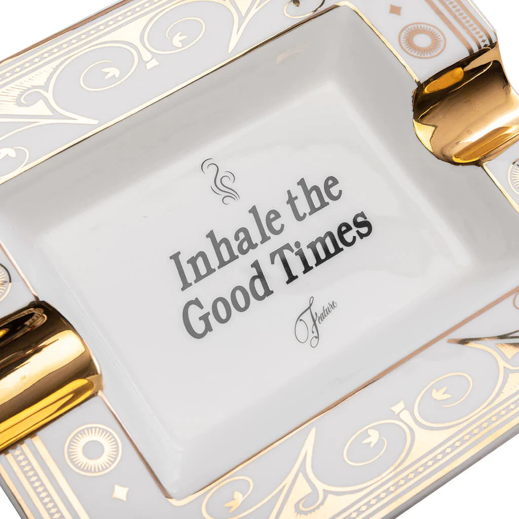 Churchill Ashtray White