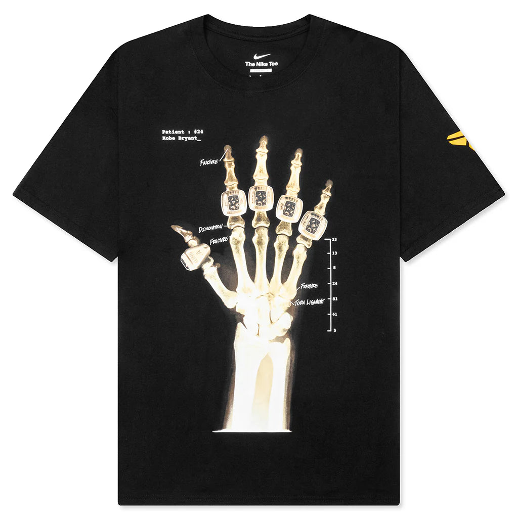 Kobe Bryant Broken Not Beaten T Shirt Black