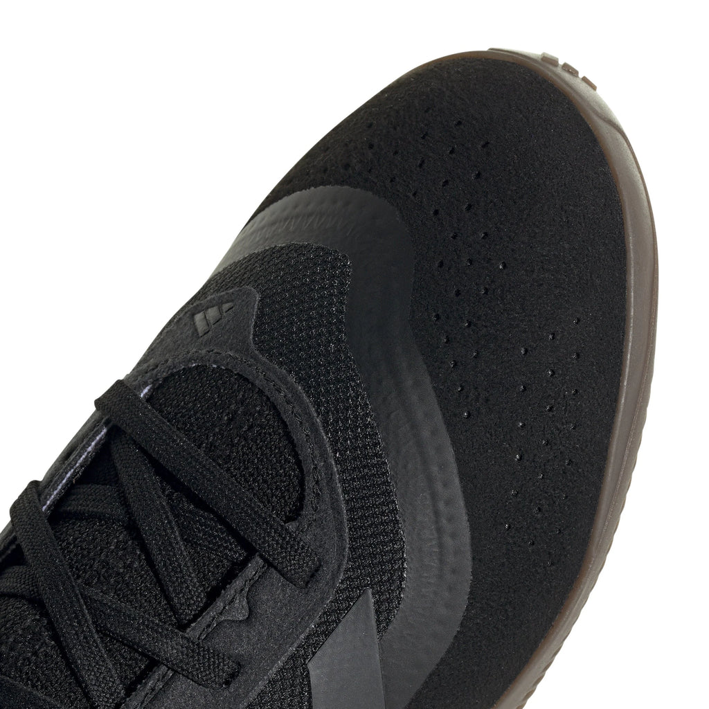 adidas Predator League IN Junior Indoor Soccer Shoes Black Carbon Gold