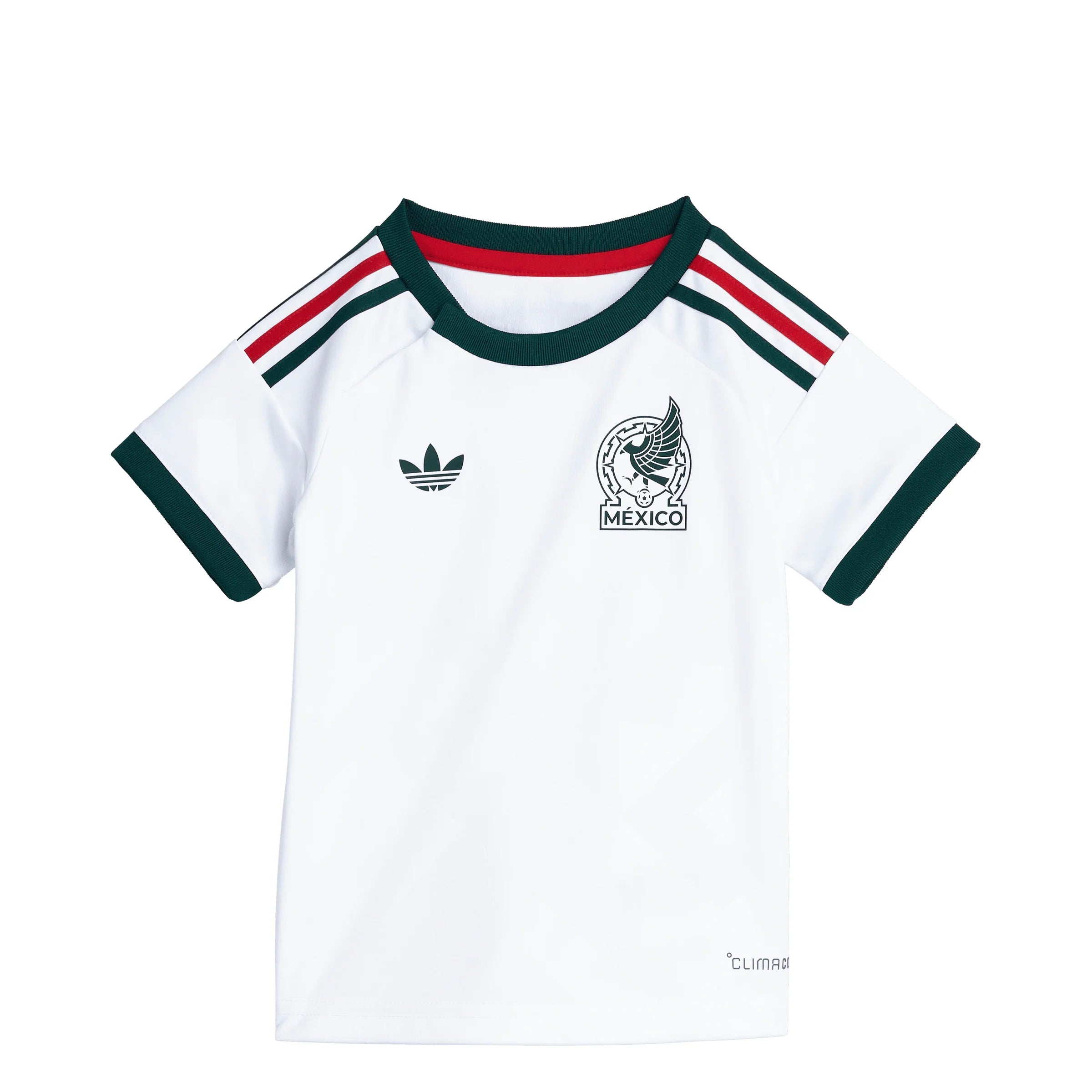 adidas Mexico Away Soccer Baby Kit 2026 White