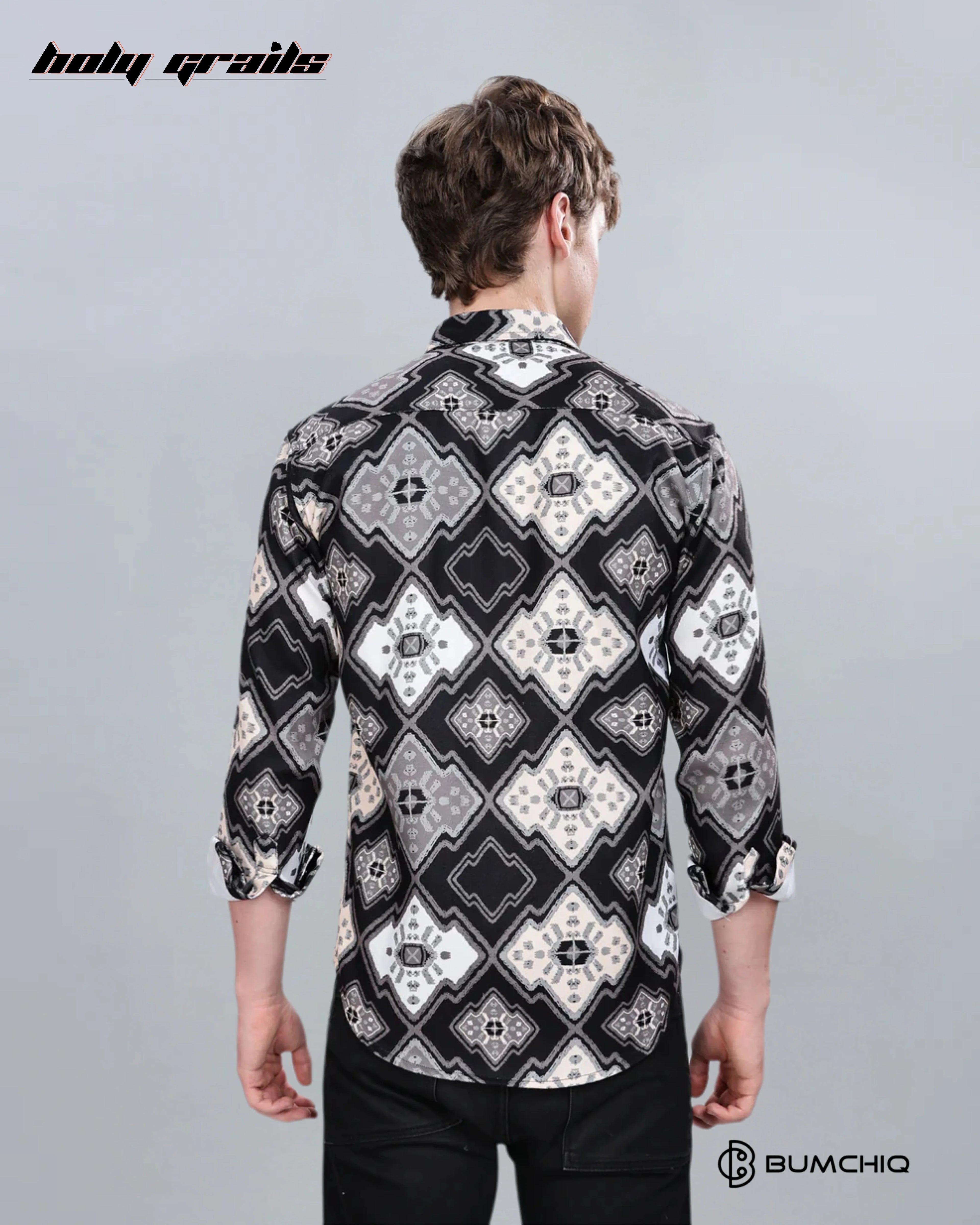 Enigmatic Brown Overshirt HG x Bumchiq