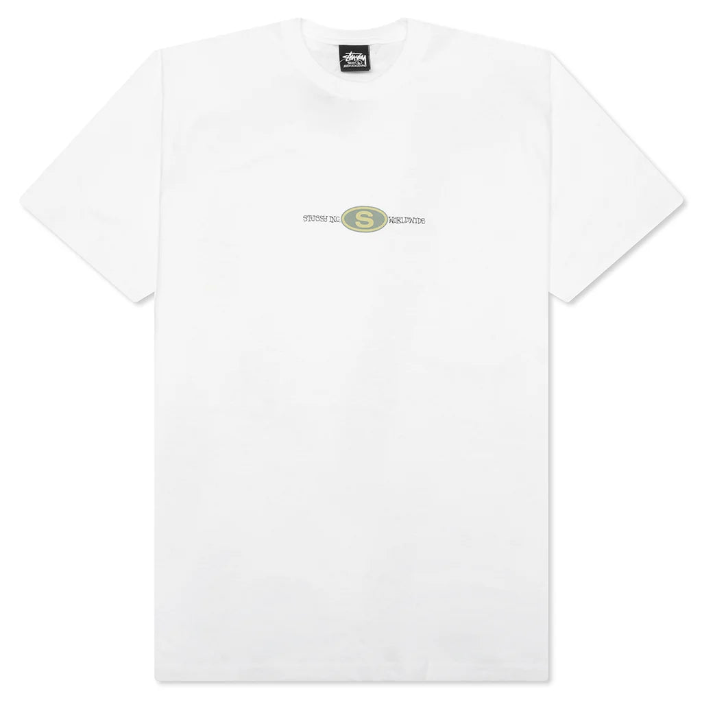 Worldwide Dot Tee White