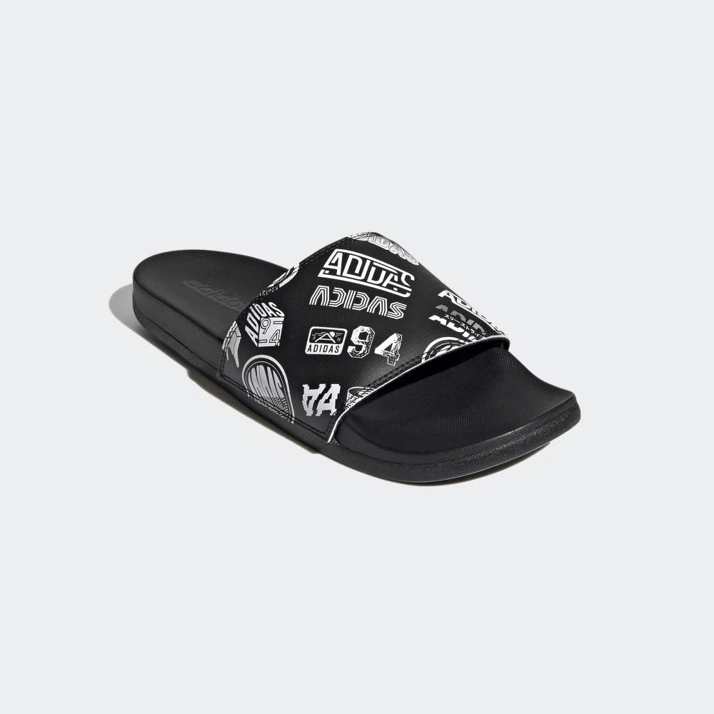 adidas Adilette Comfort Core Black White