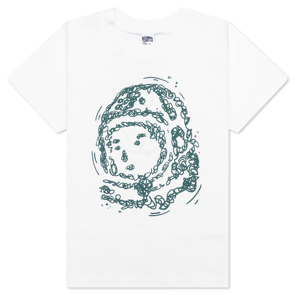 Kids BB Dust Helmet S S Tee White