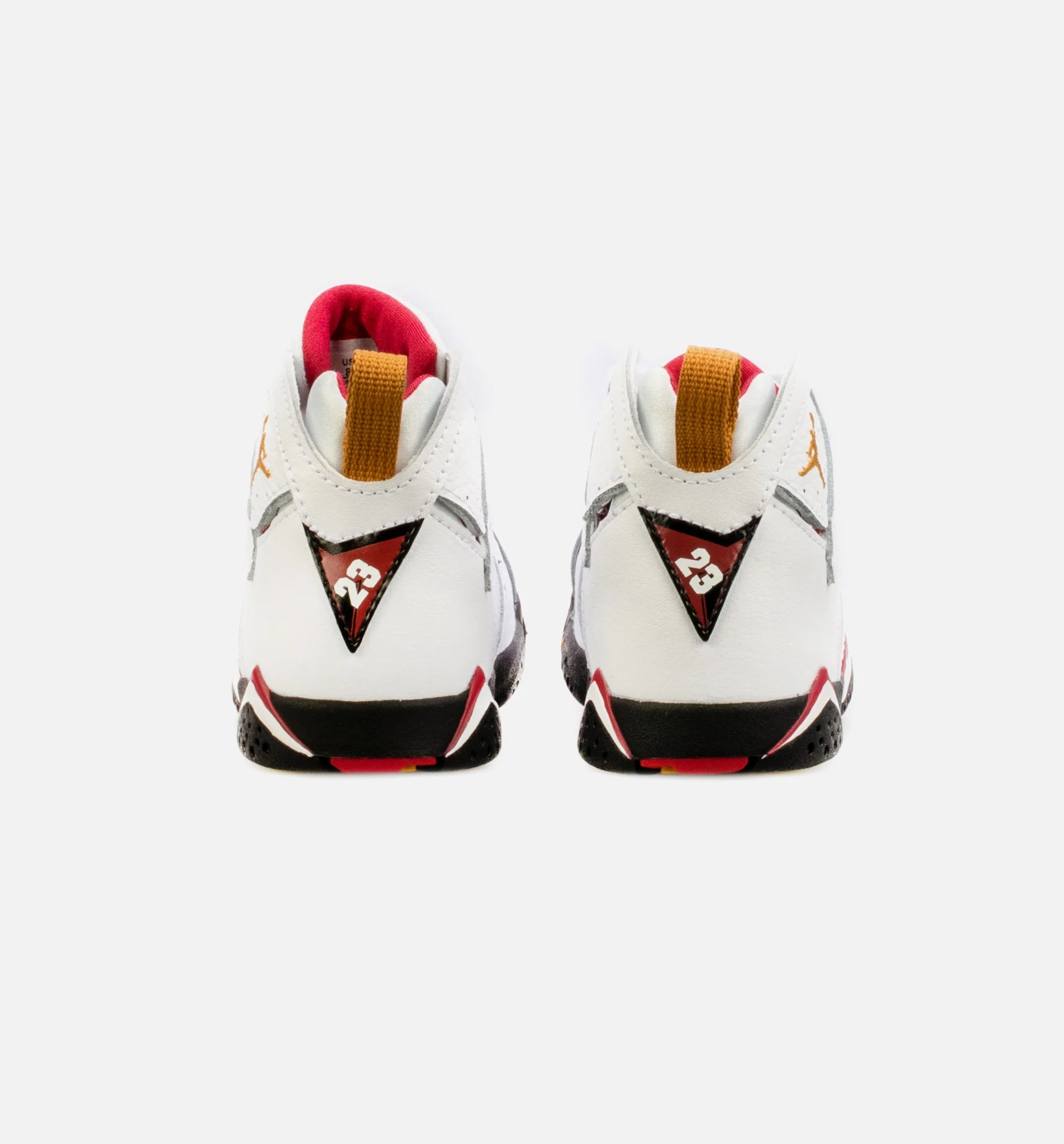 Air Jordan 7 Retro Cardinal Infant Toddler Lifestyle Shoe White Red