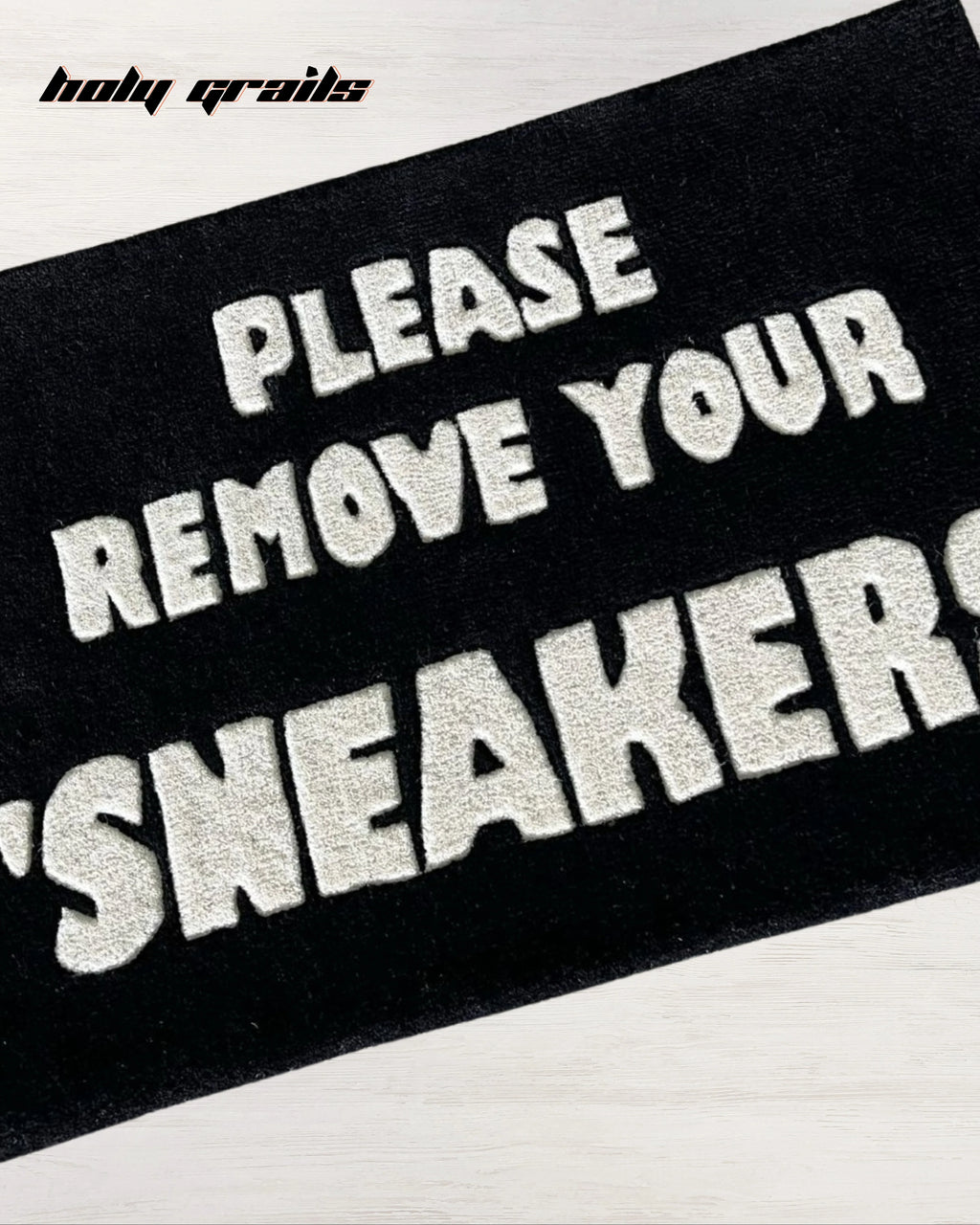 Sneaker Free Zone Hand Tufted Rug