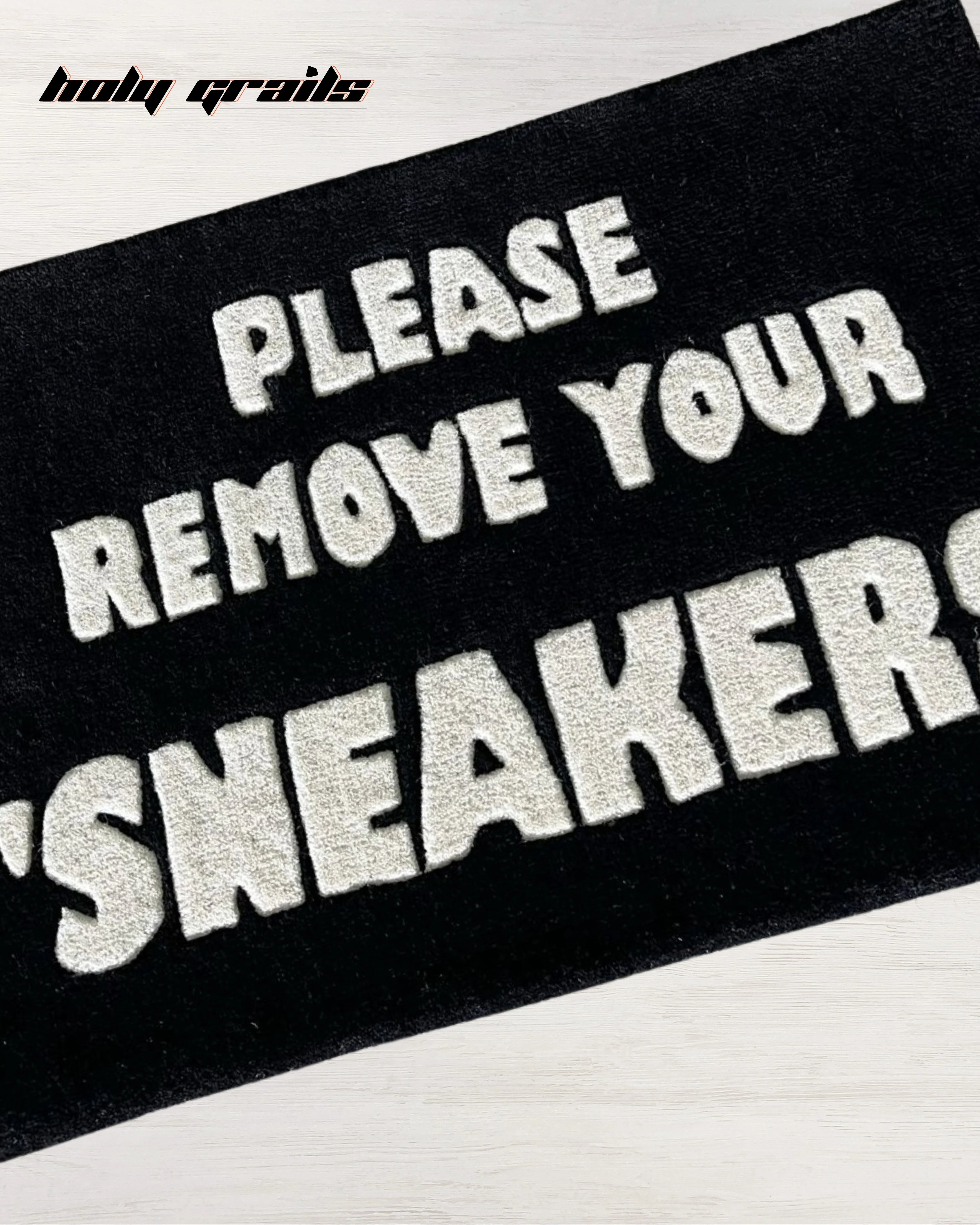 Sneaker Free Zone Hand Tufted Rug