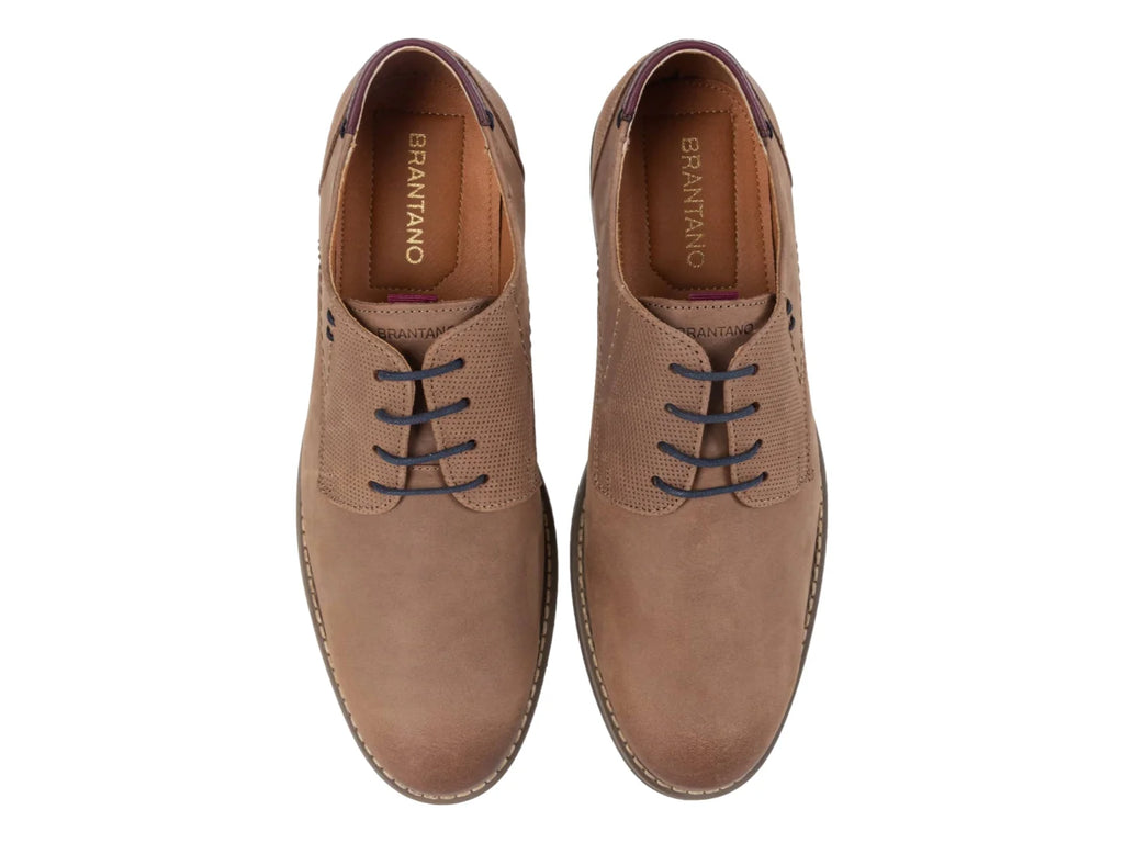 Zapatos Brantano Casual Taupe para Hombre