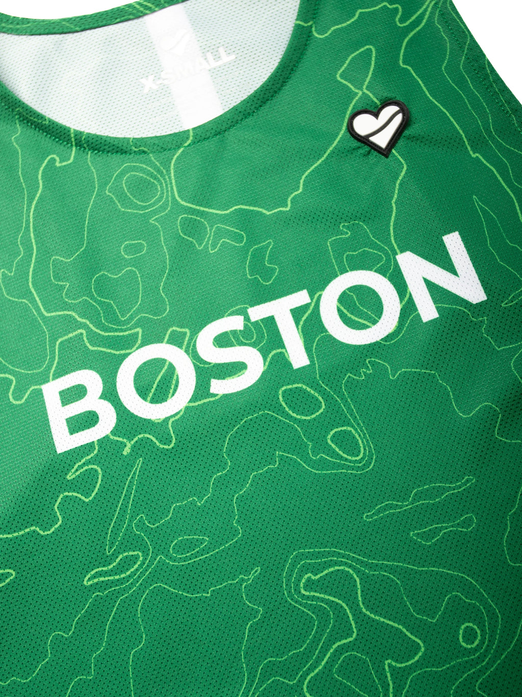 Heartbreak Womens Boston Crop Singlet