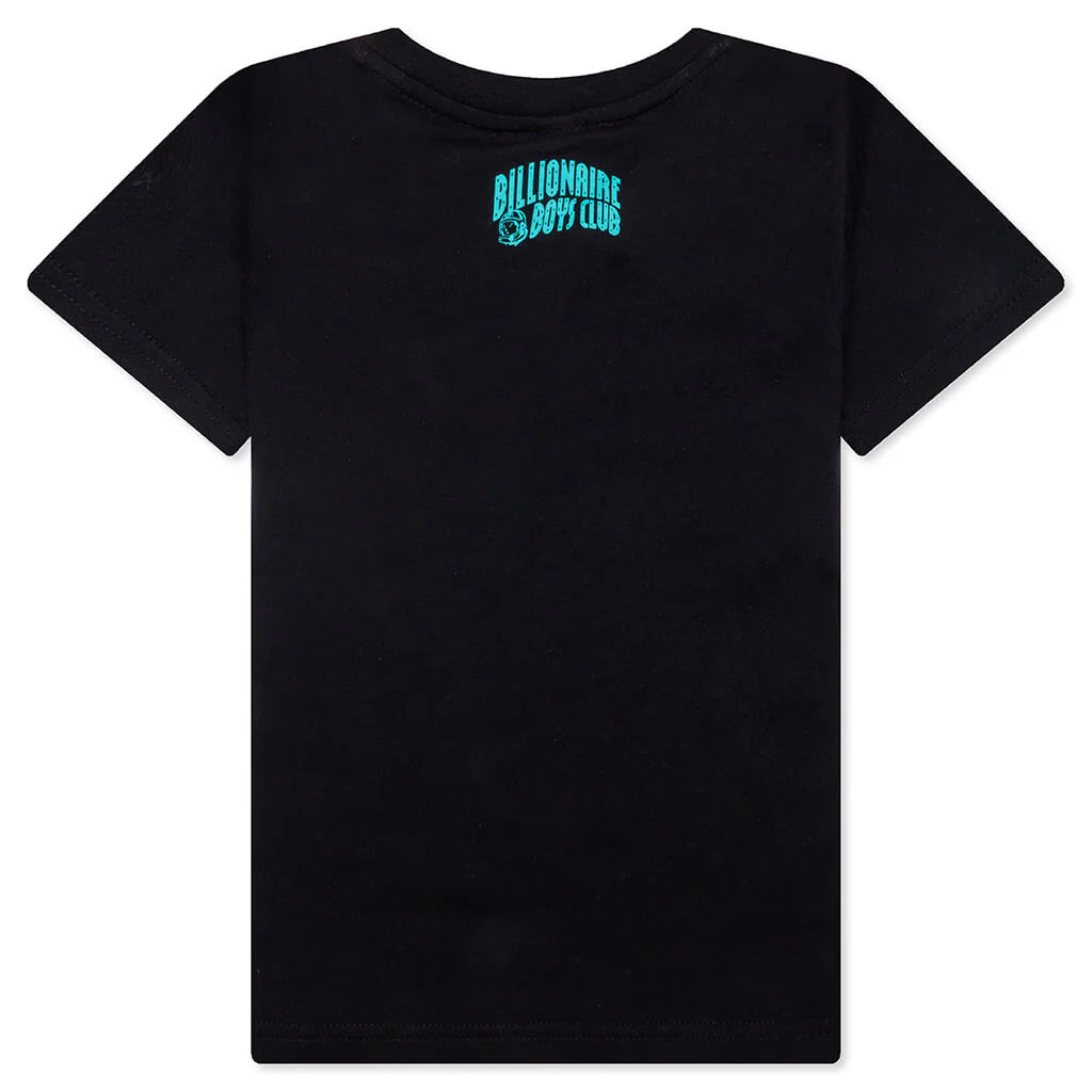 Kids BB Helmet S S Tee Black
