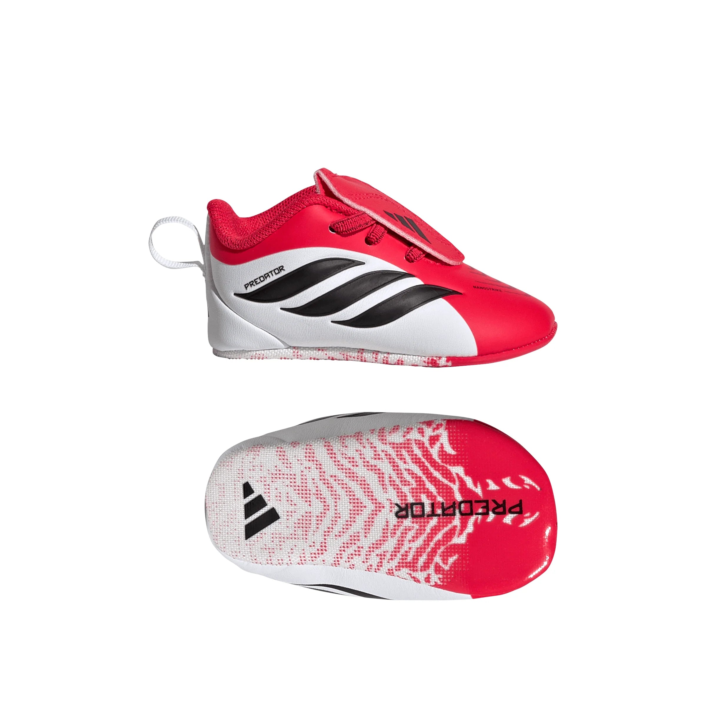 adidas Predator Crib Youth Shoes Red Black White