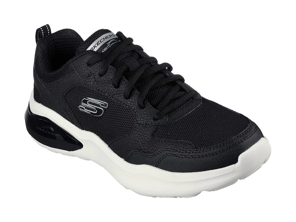Tenis Skechers Air Cushioning Negro con Blanco para Hombre