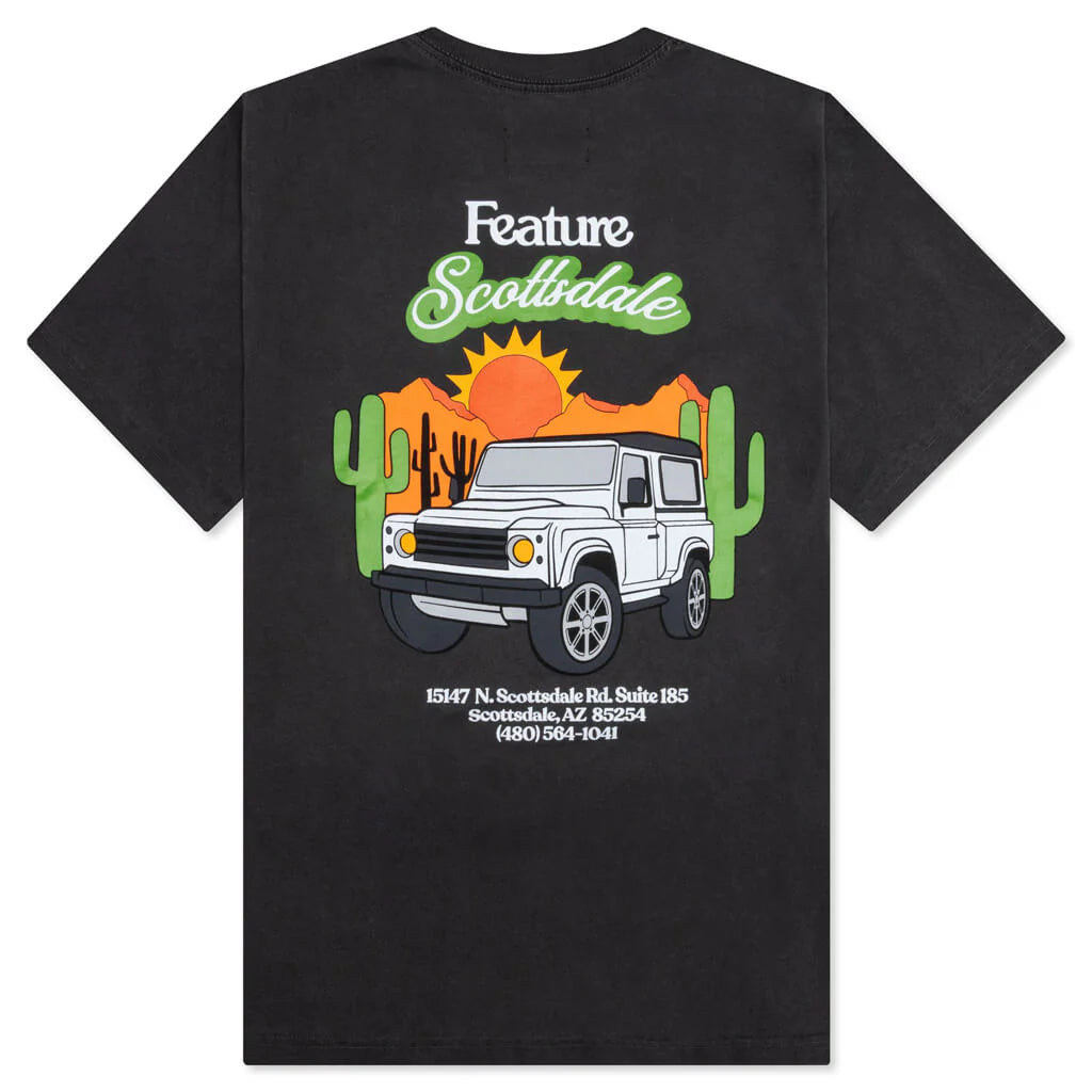 Scottrover S S Tee Pigment Black