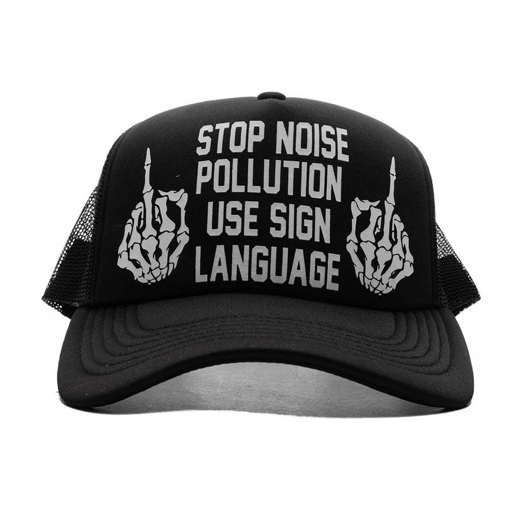 Pollution Trucker Black