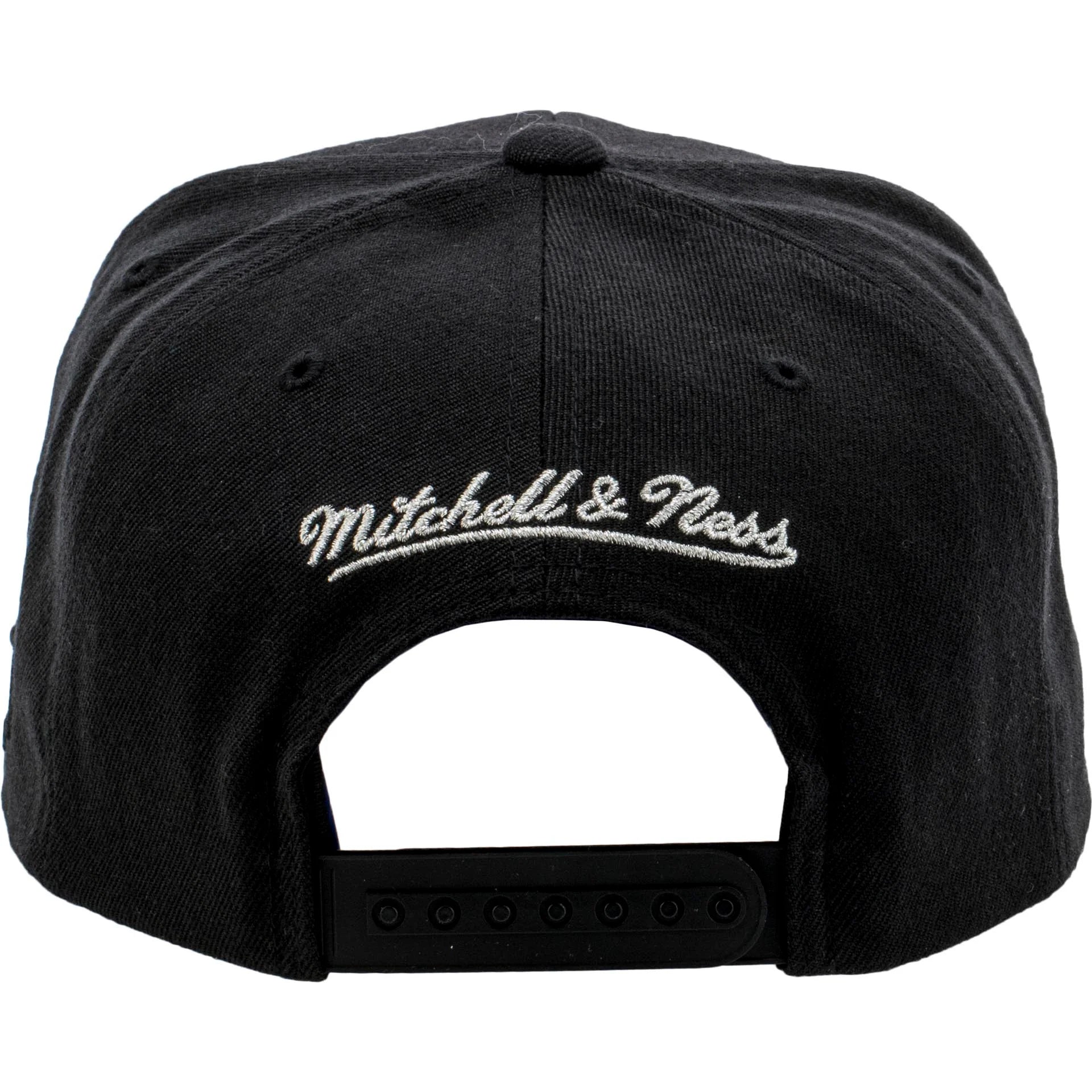 Mitchell Ness X Nice Kicks Mens Snapback Black Silver