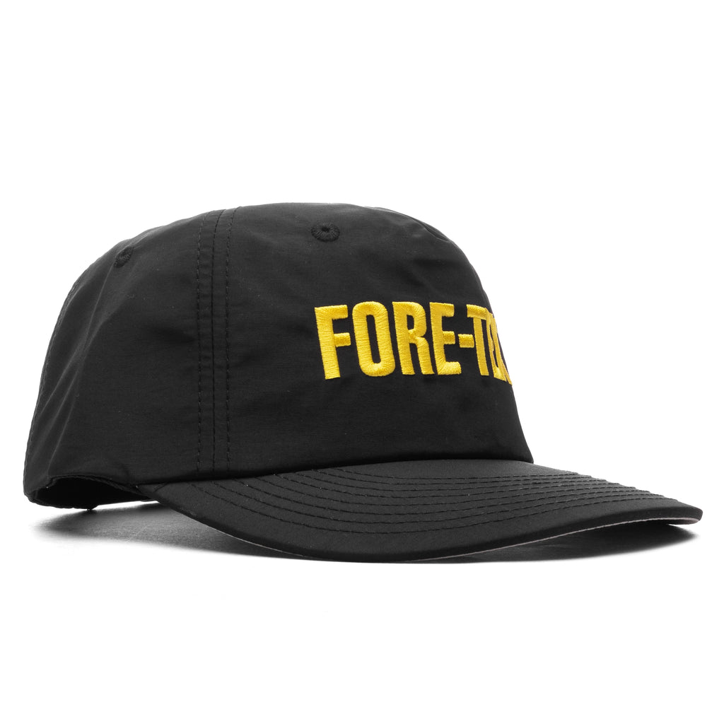 Fore Tex 5 Panel Snapback Hat Black