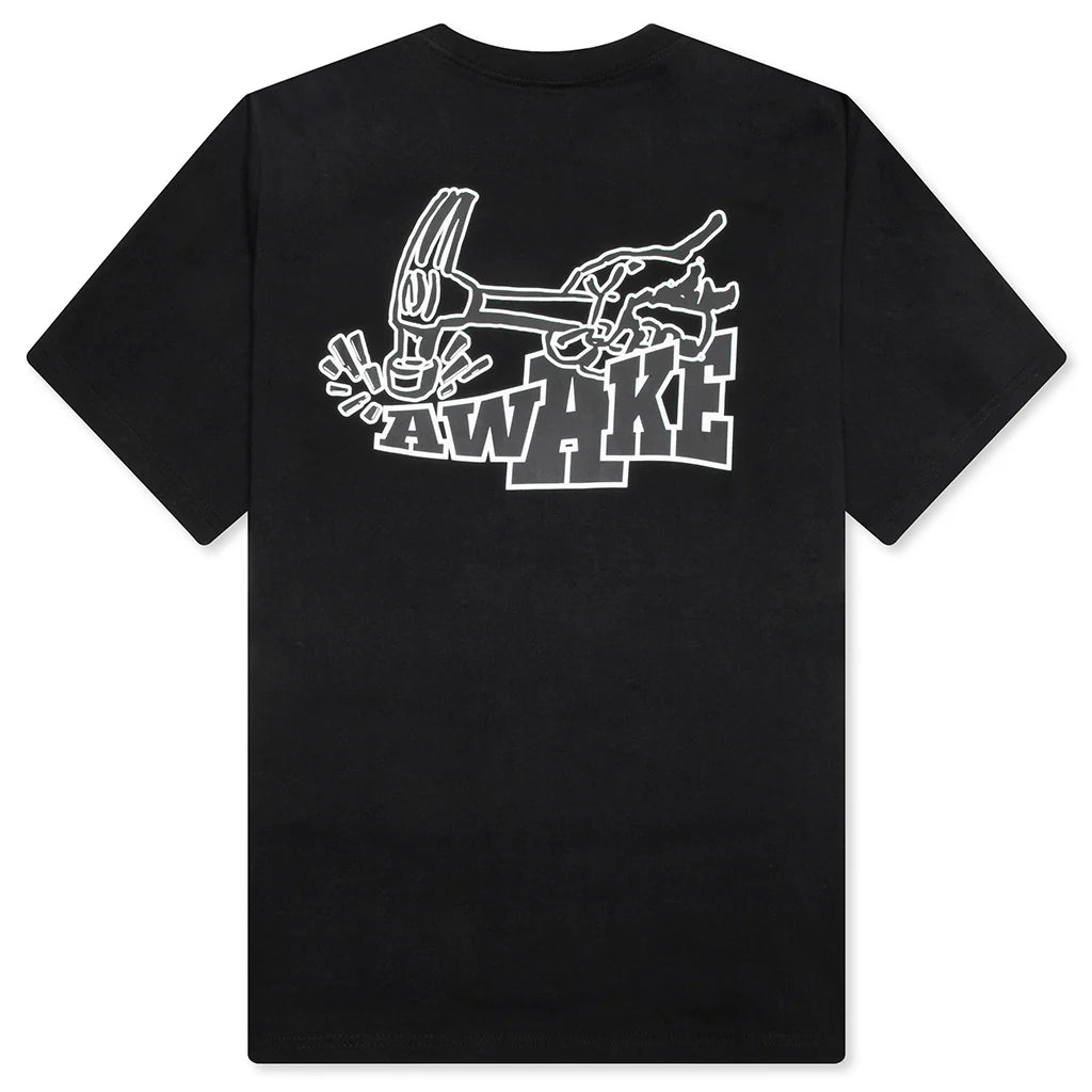 Hammer S S Tee Black