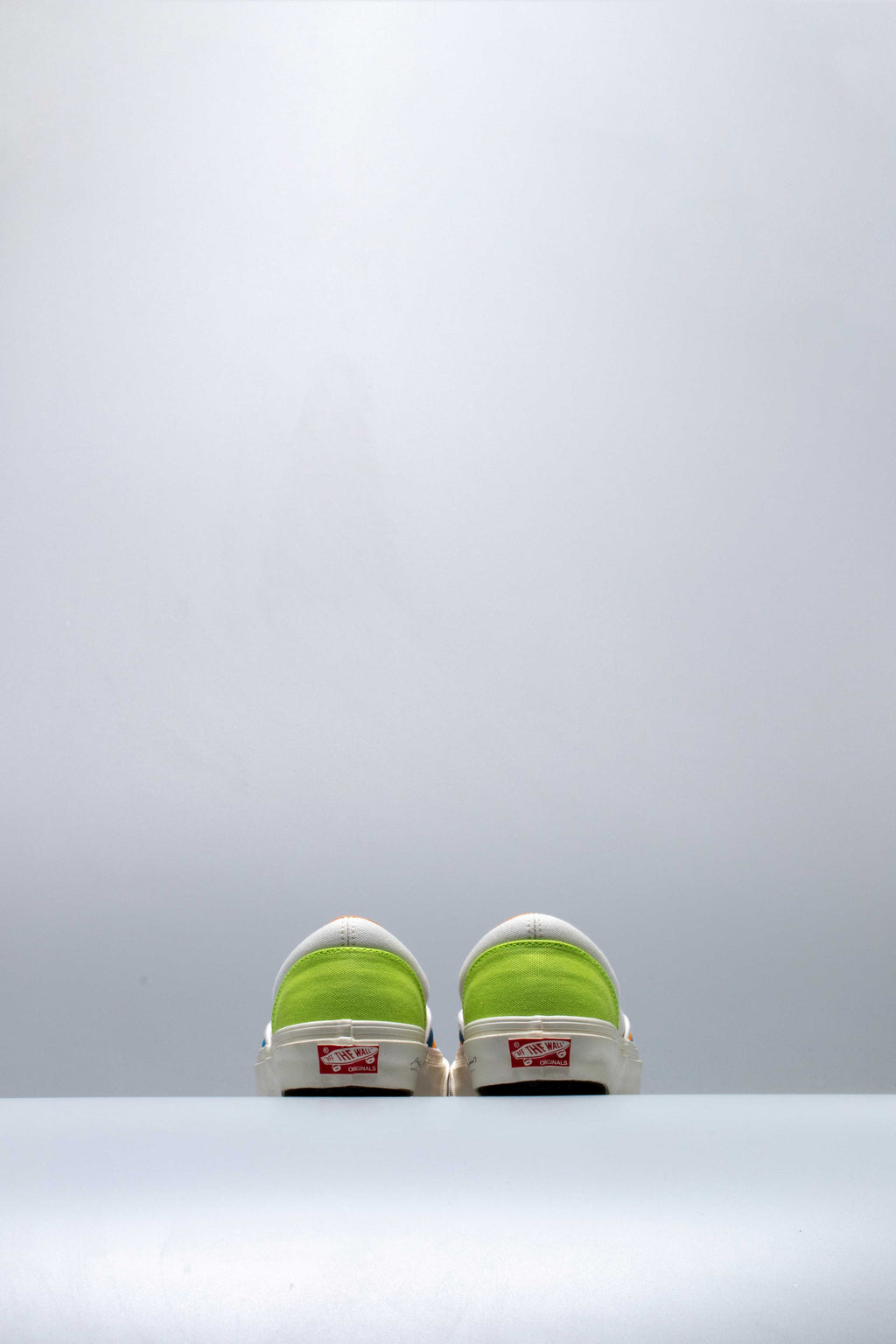 John Van Hamersveld X Vans Collection OG Classic Slip On LX Mens Shoe Green Blue