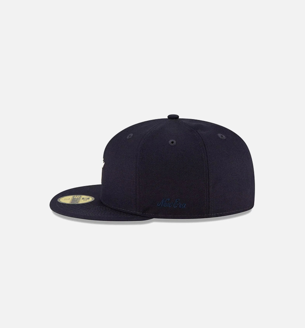 Fear of God Essentials 59FIFTY Fitted Hat Mens Hat Navy