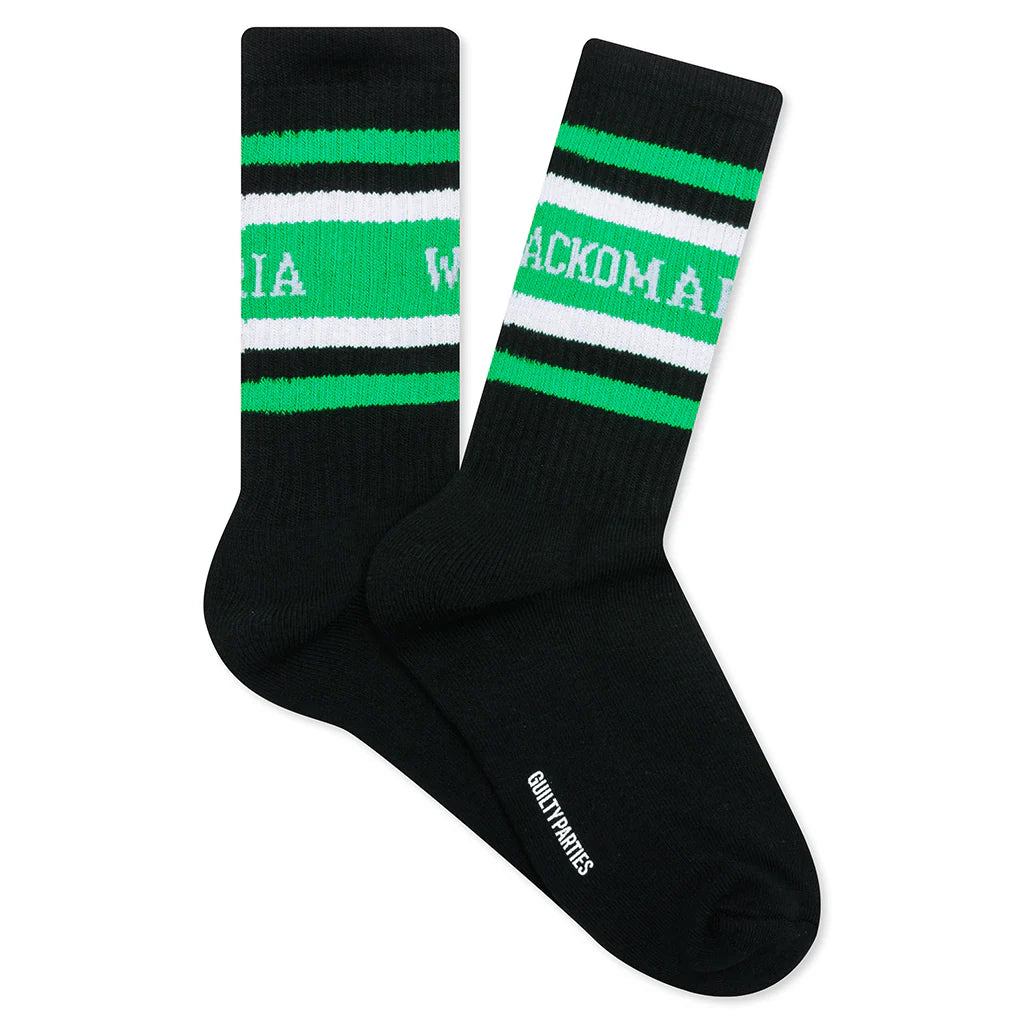 Skater Socks Type 1 Black Green