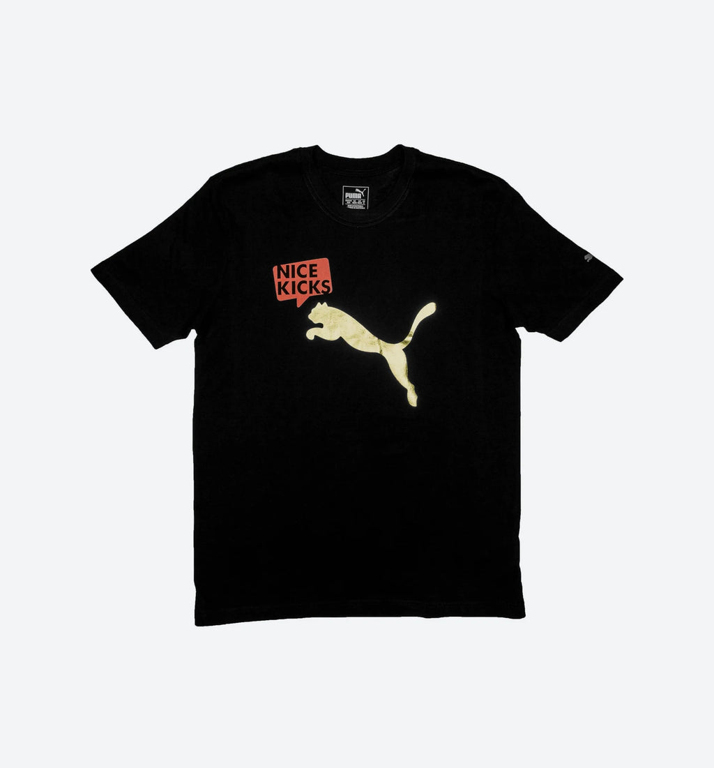 Puma X Nice Kicks Tee Mens Black Gold