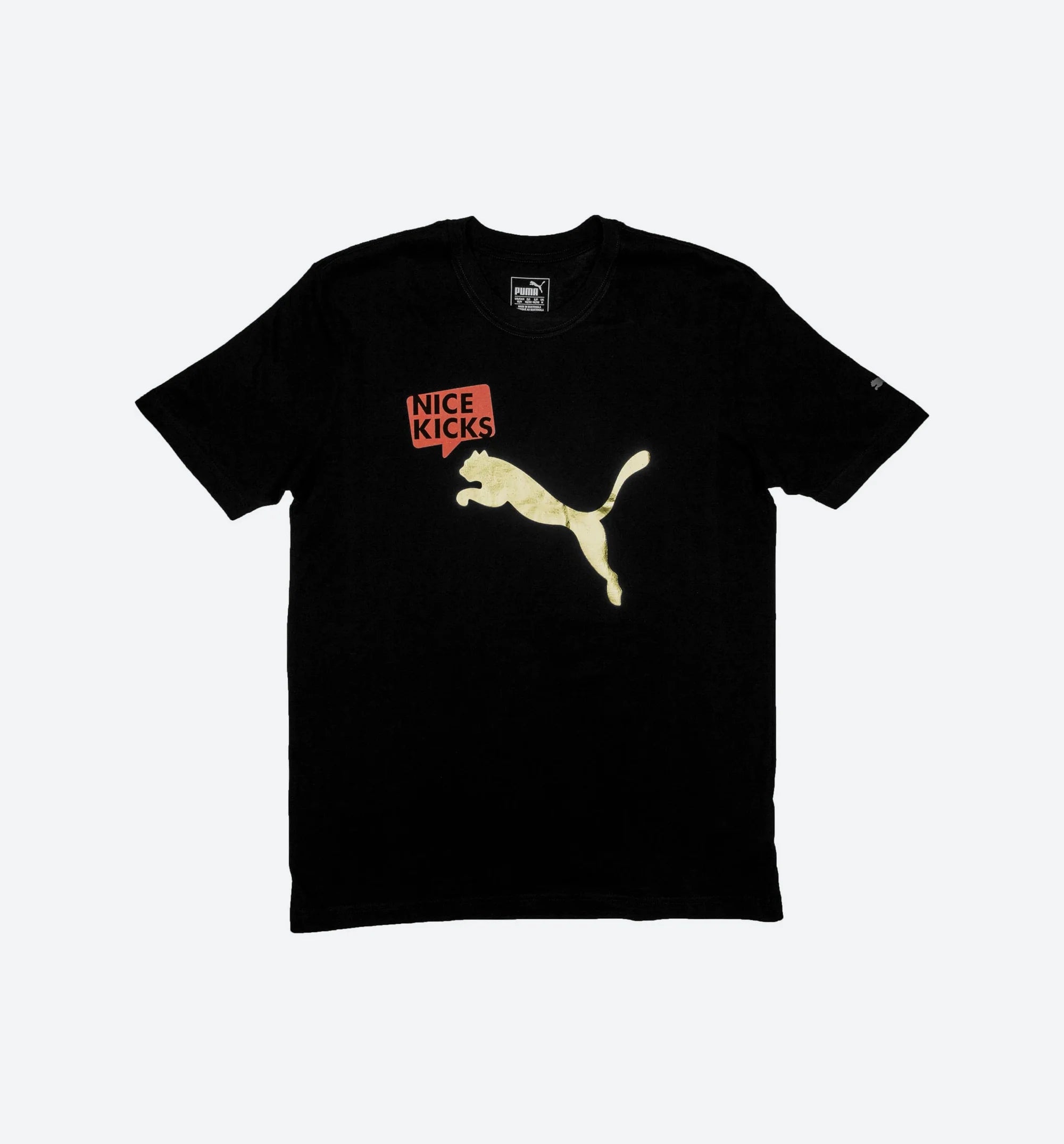 Puma X Nice Kicks Tee Mens Black Gold