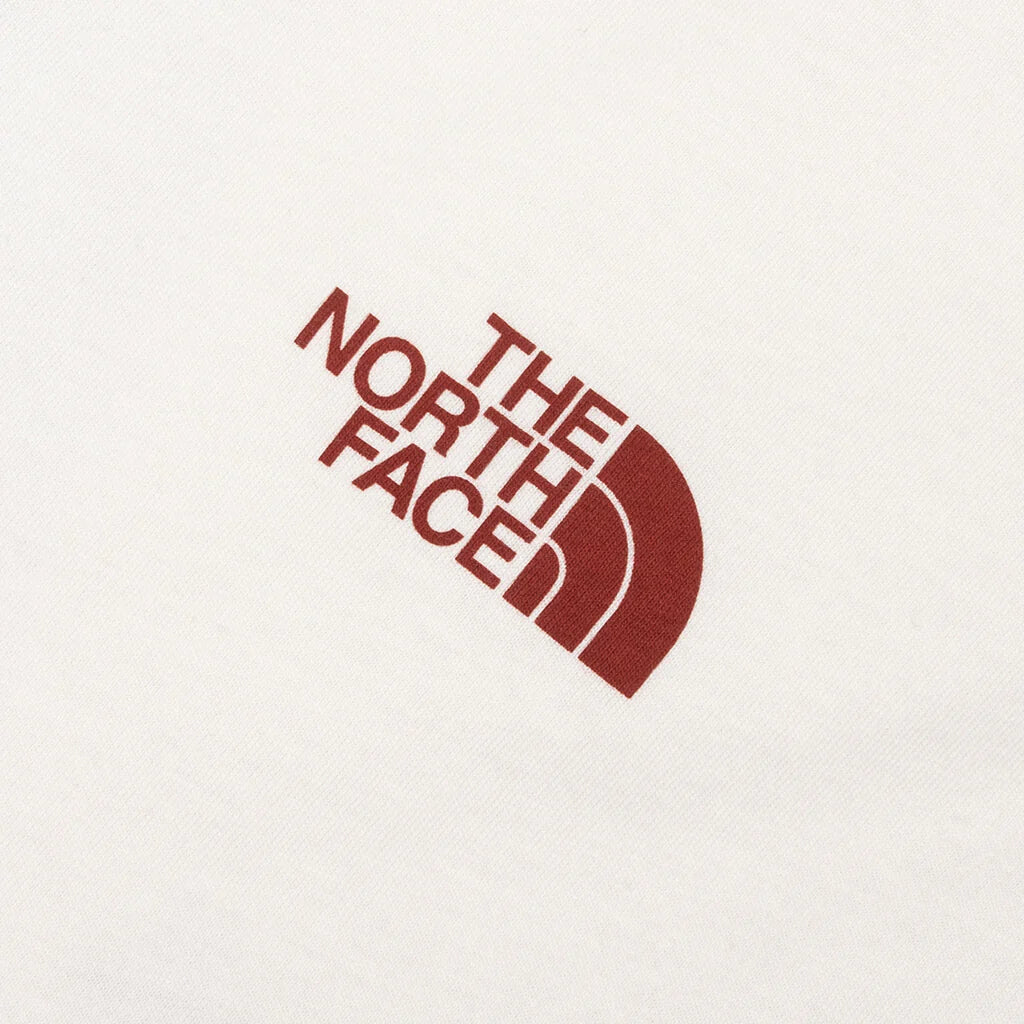 Indigo Illusion Regular S S Tee White Dune