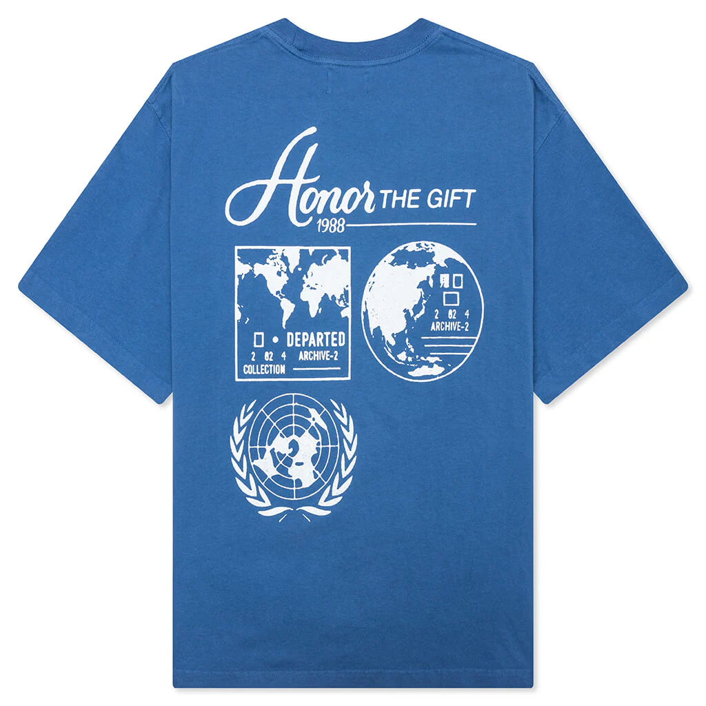 Travel T Shirt Blue