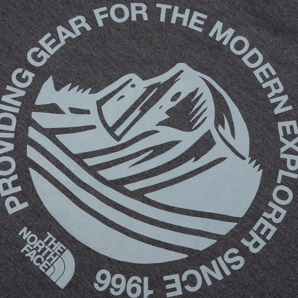 Tri Blend Mountain Days S S Tee Grey