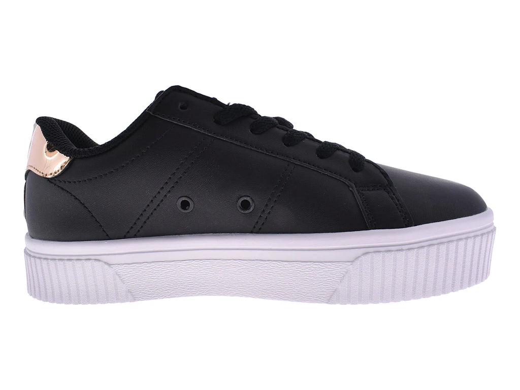 Tenis FILA Panache 19 Negro y Oro para Mujer