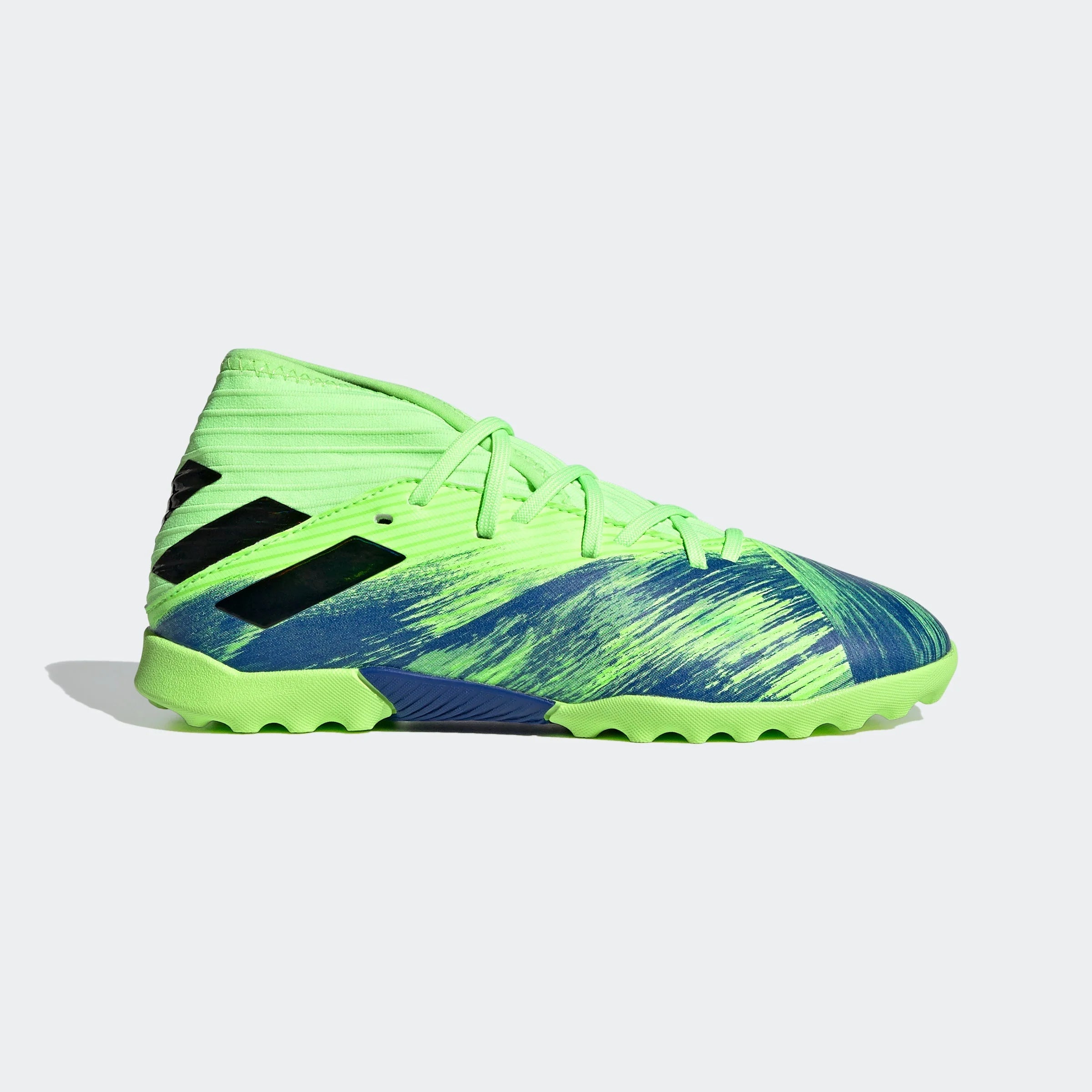 adidas Nemeziz 193 TF Turf Youth Soccer Cleats Signal Green Black Royal