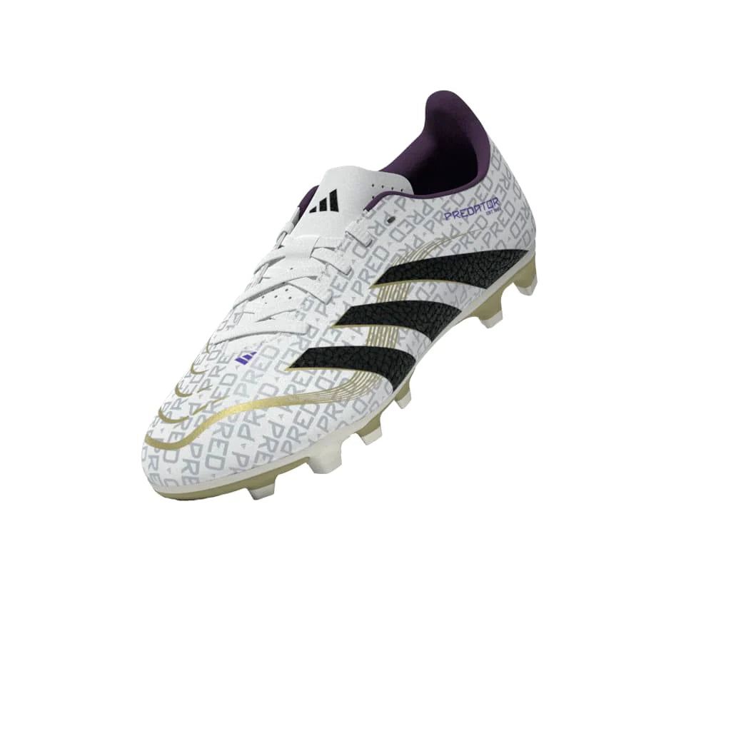 adidas Predator Club Firm Multi Ground Boots Kids White Black