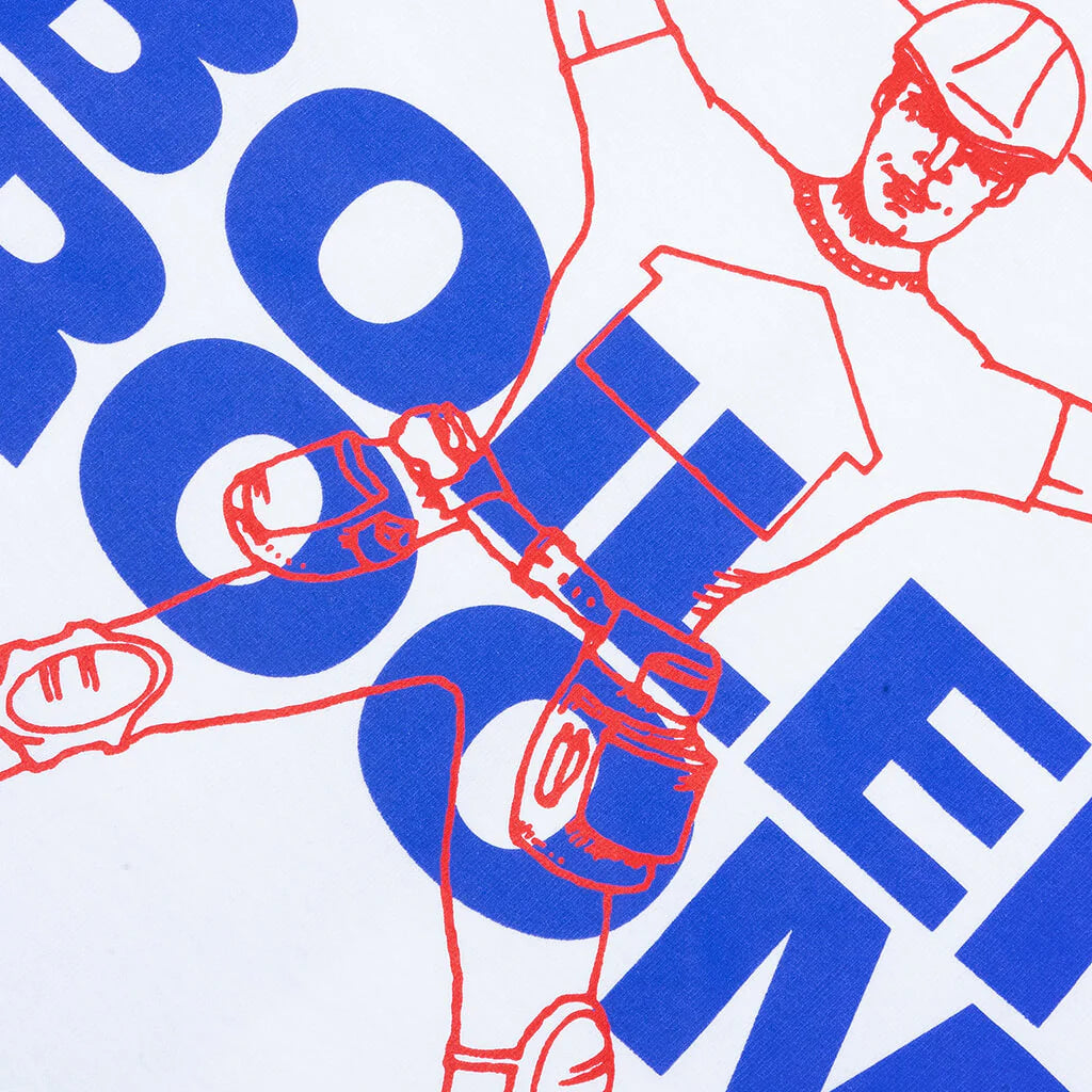 Pleasures x Boiler Room Loud Music T Shirt White