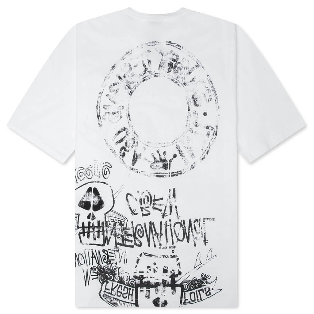 Skulls Pigment Dyed Tee Natural